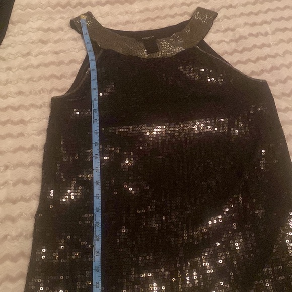 Arden B. sequined black dress. Shell is 100% silk. Size M Some sequins missing. - Picture 8 of 9